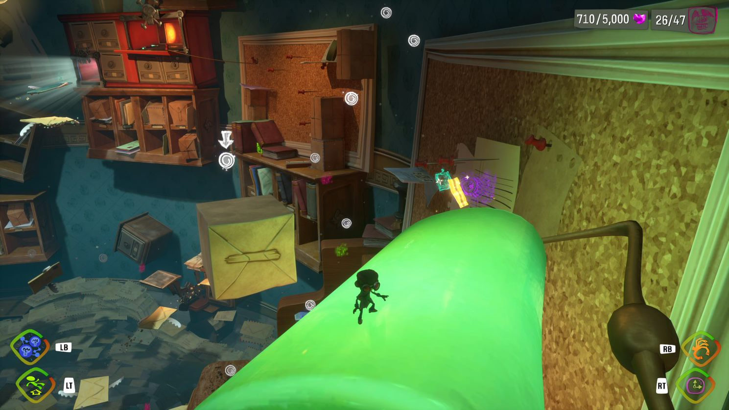 How To Find Every Collectible In Cruller's Correspondence In Psychonauts 2