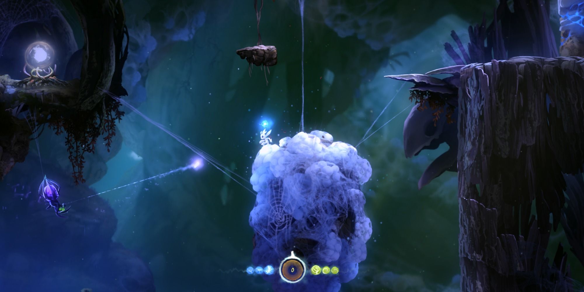 Ori and The Blind Forest platforming