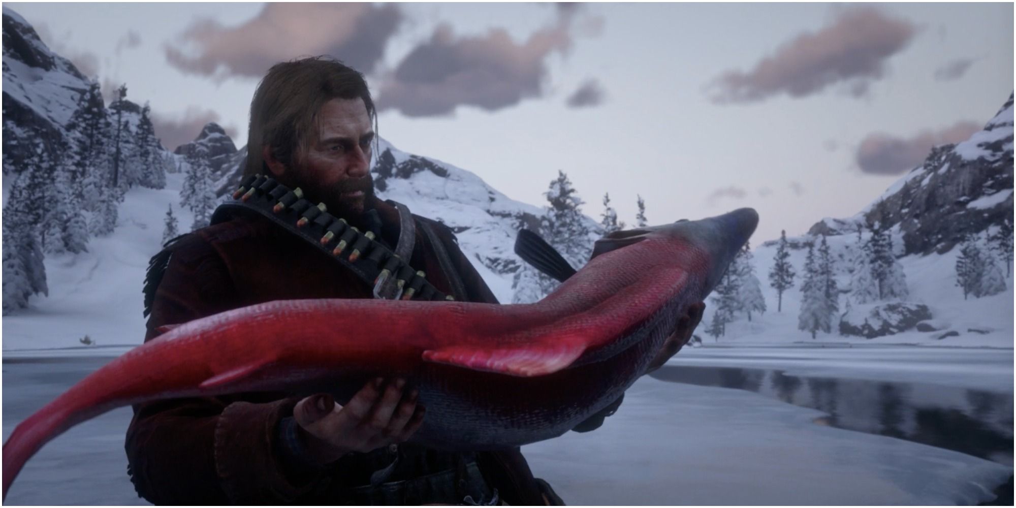 Red Dead Redemption 2 Catching The Legendary Salmon Up North