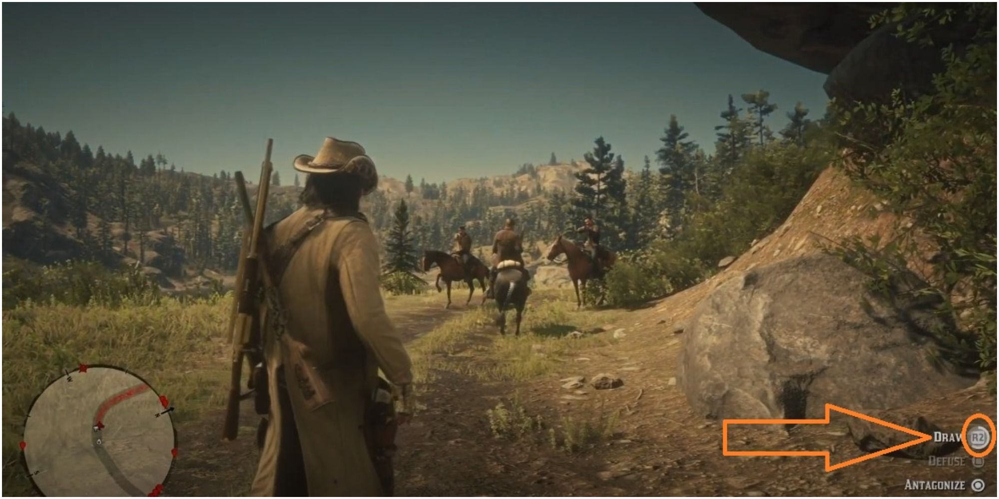 Red Dead Redemption 2 Charging Up The Draw Meter