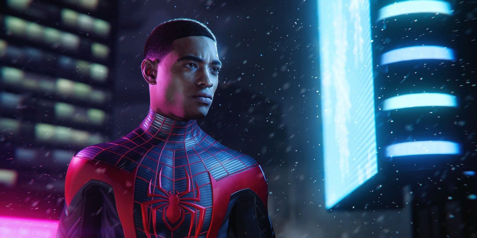 Miles without his mask in Spider-Man: Miles Morales