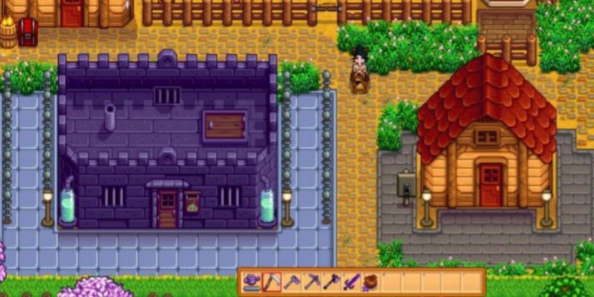 Stardew Valley, Slime Hutch on a farm