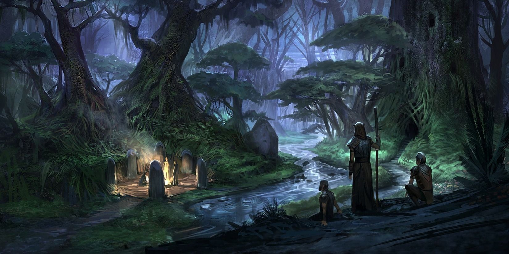 ESO_Malabal_Tor_artwork, tomb by the riverside