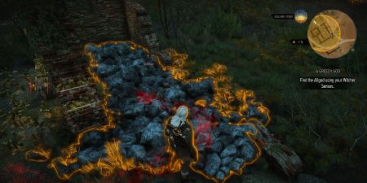 The rubble illusion during A Greedy God