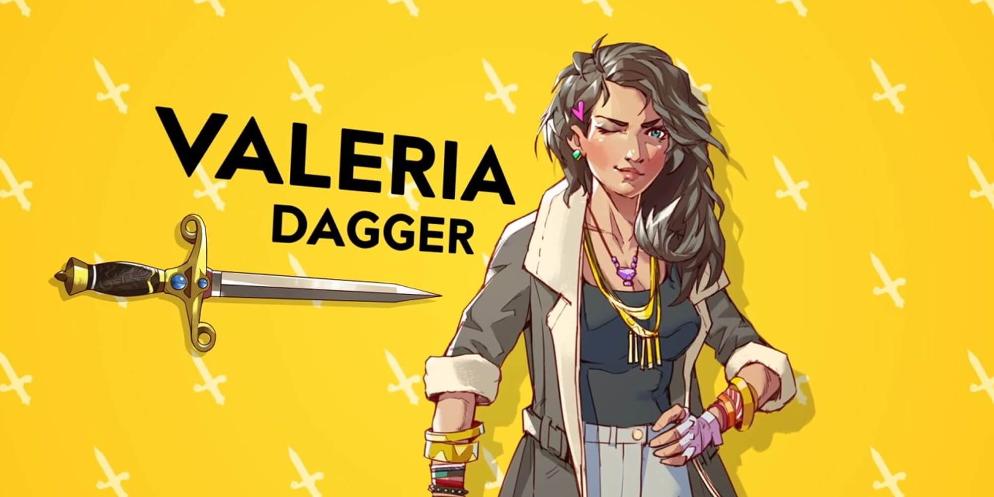 Valeria's Flashy Intro Card
