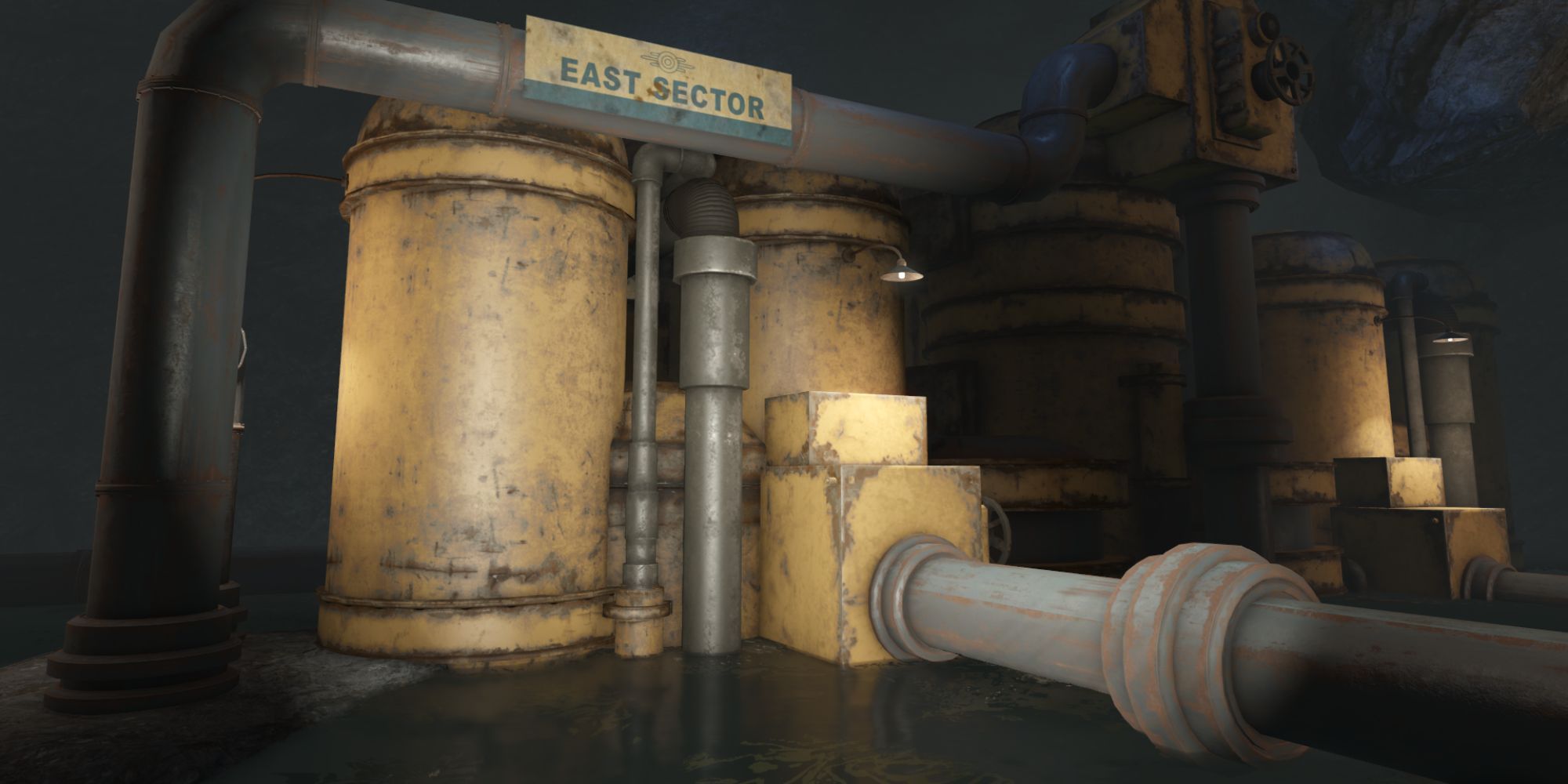 Vault-Tec_water_pump in water underground