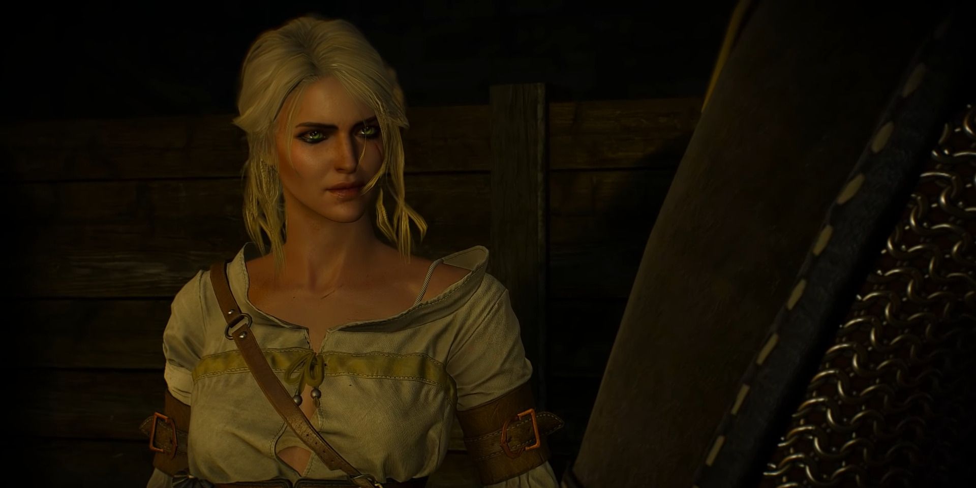 Ciri talking with Geralt in The Witcher 3