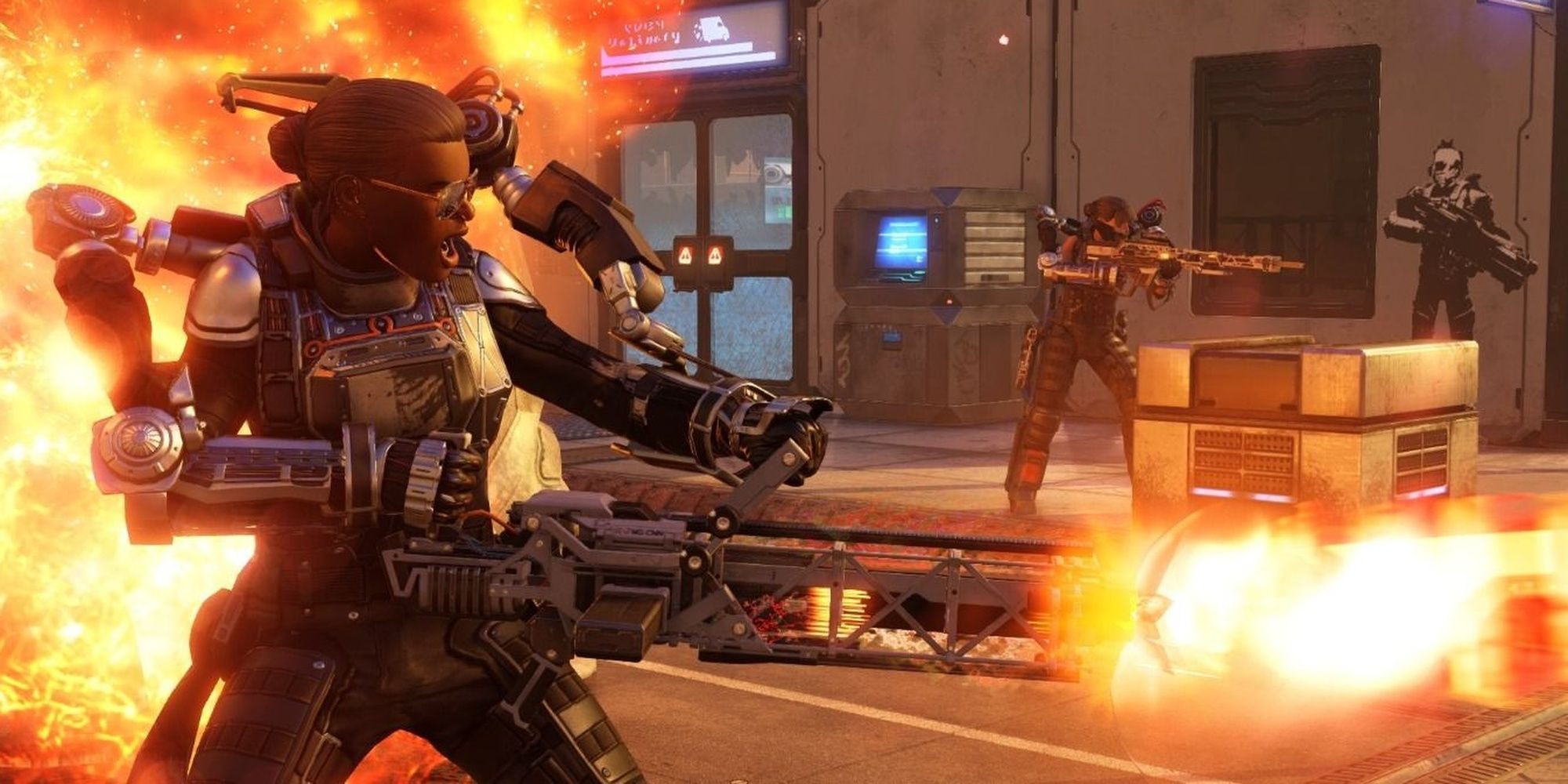 Xcom2: Grenadier Firing Beam Cannon Animation