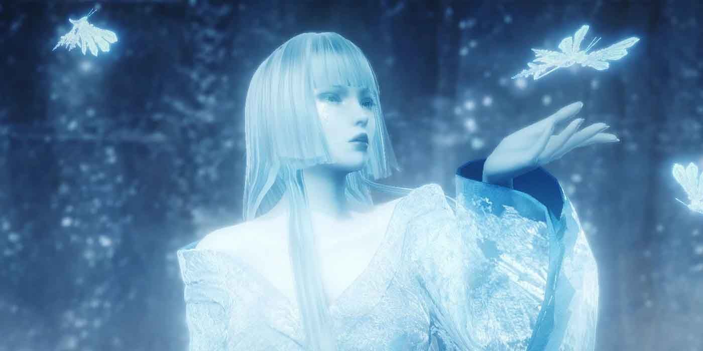 Yuki-Onna, one of the hardest bosses in Nioh, including the DLC