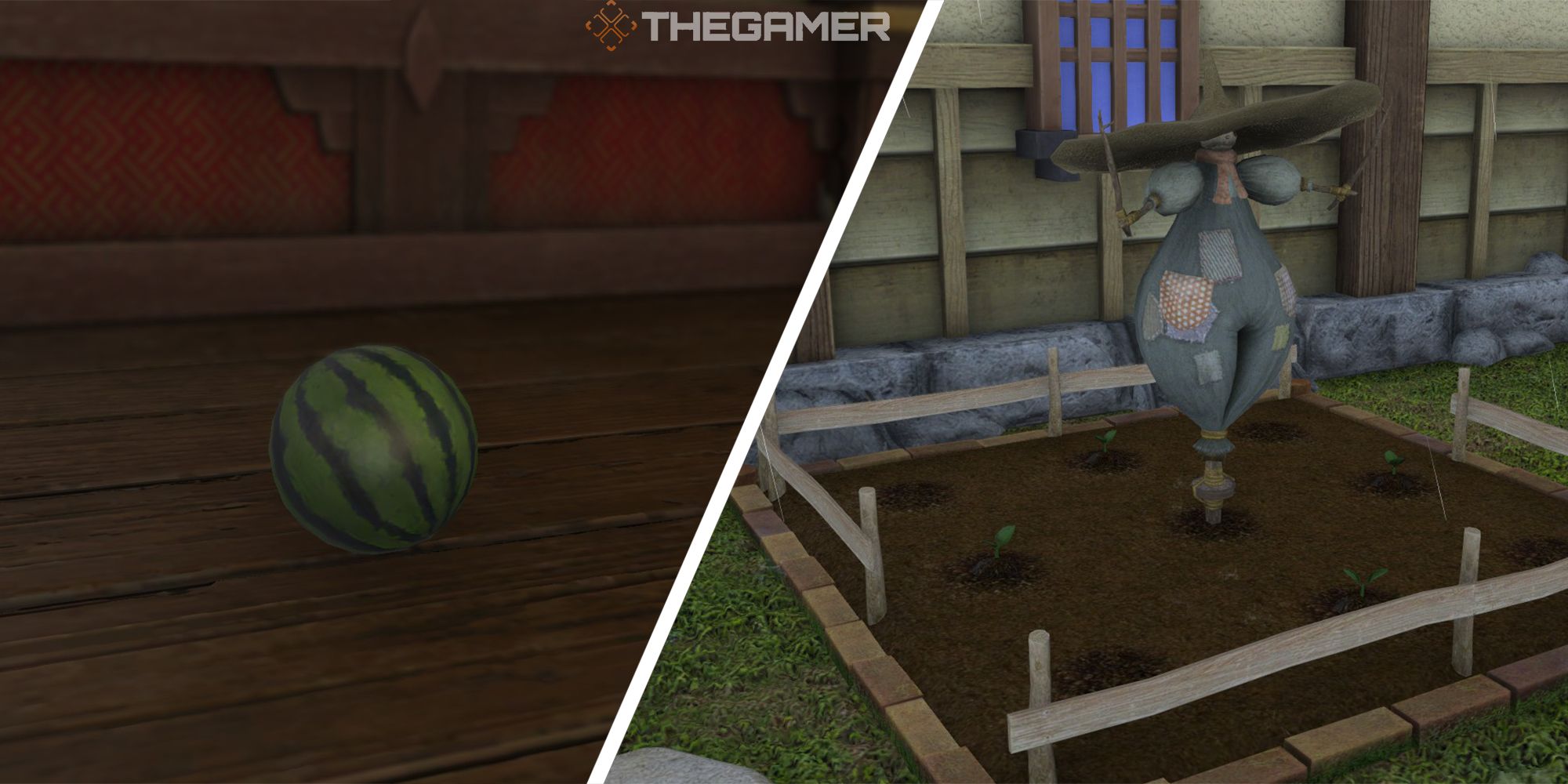 allagan melon minion and garden cross image