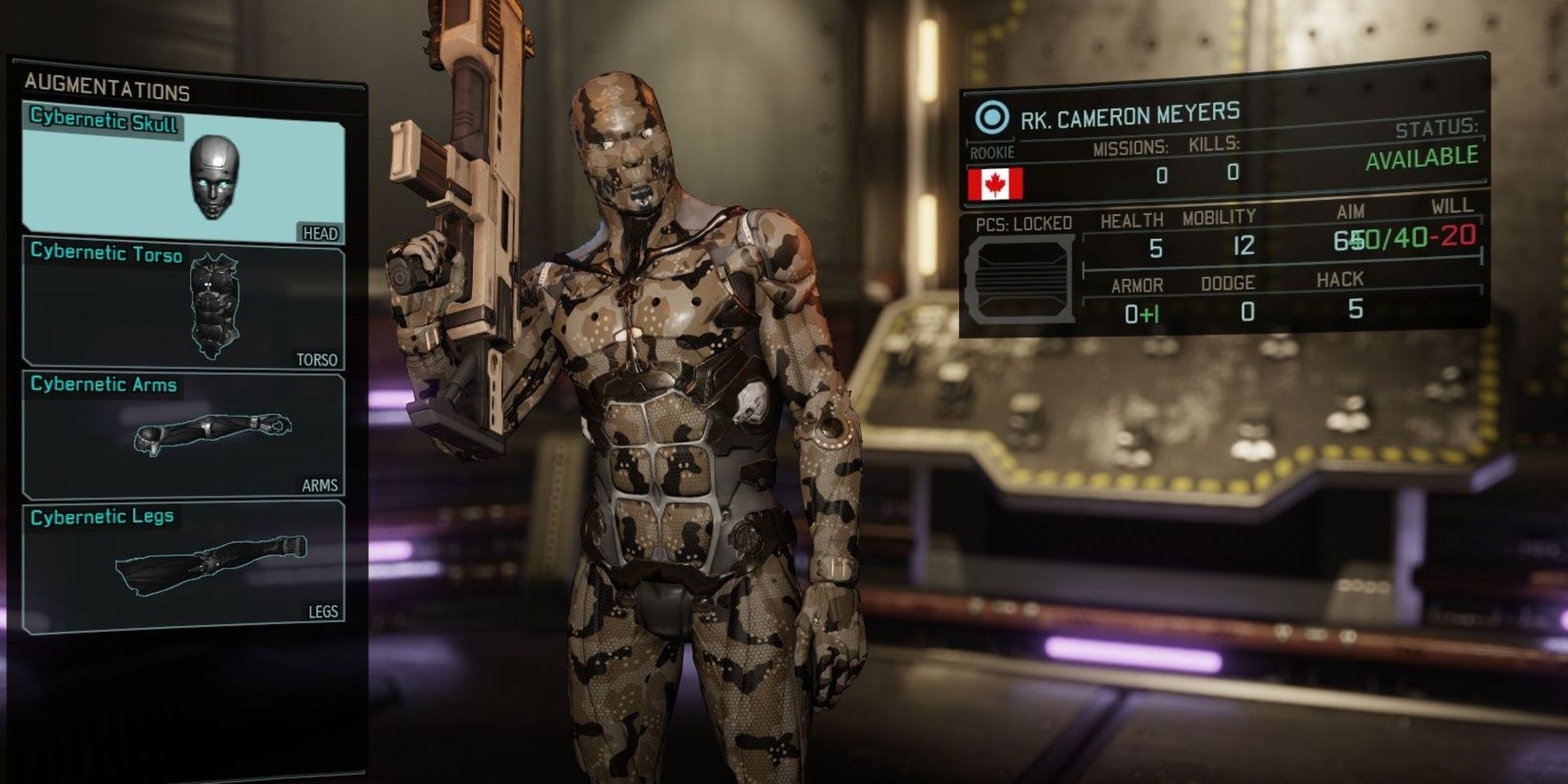 Xcom2: Augmented Cyborg Xcom Soldier