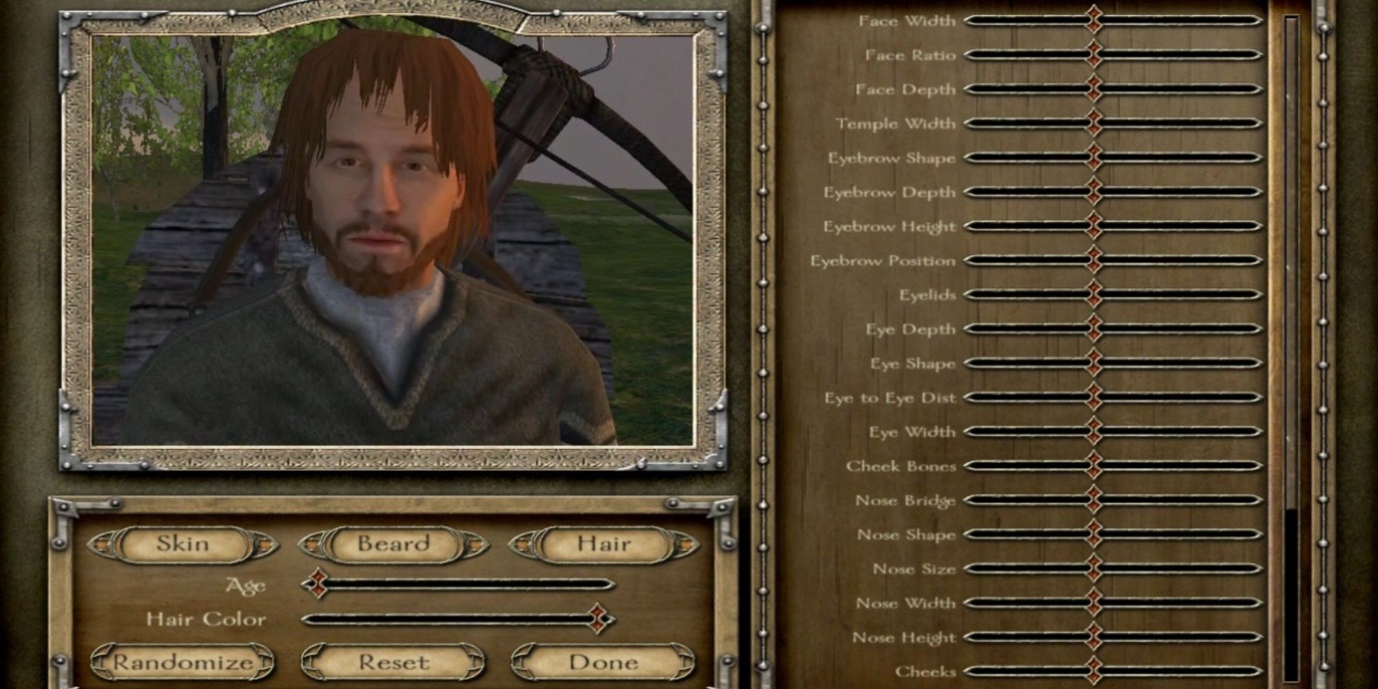 mount and blade warband new game choices