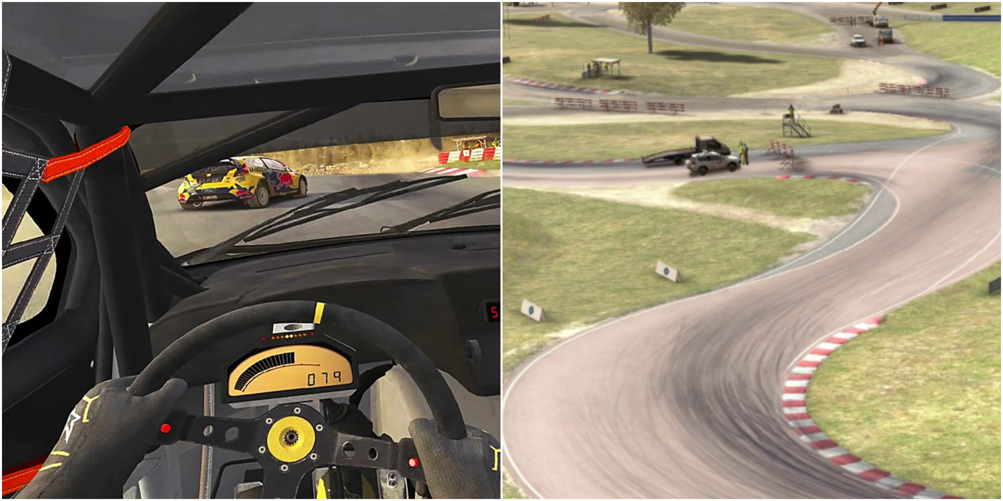 dirt_rally_race_track_and_car_split_image