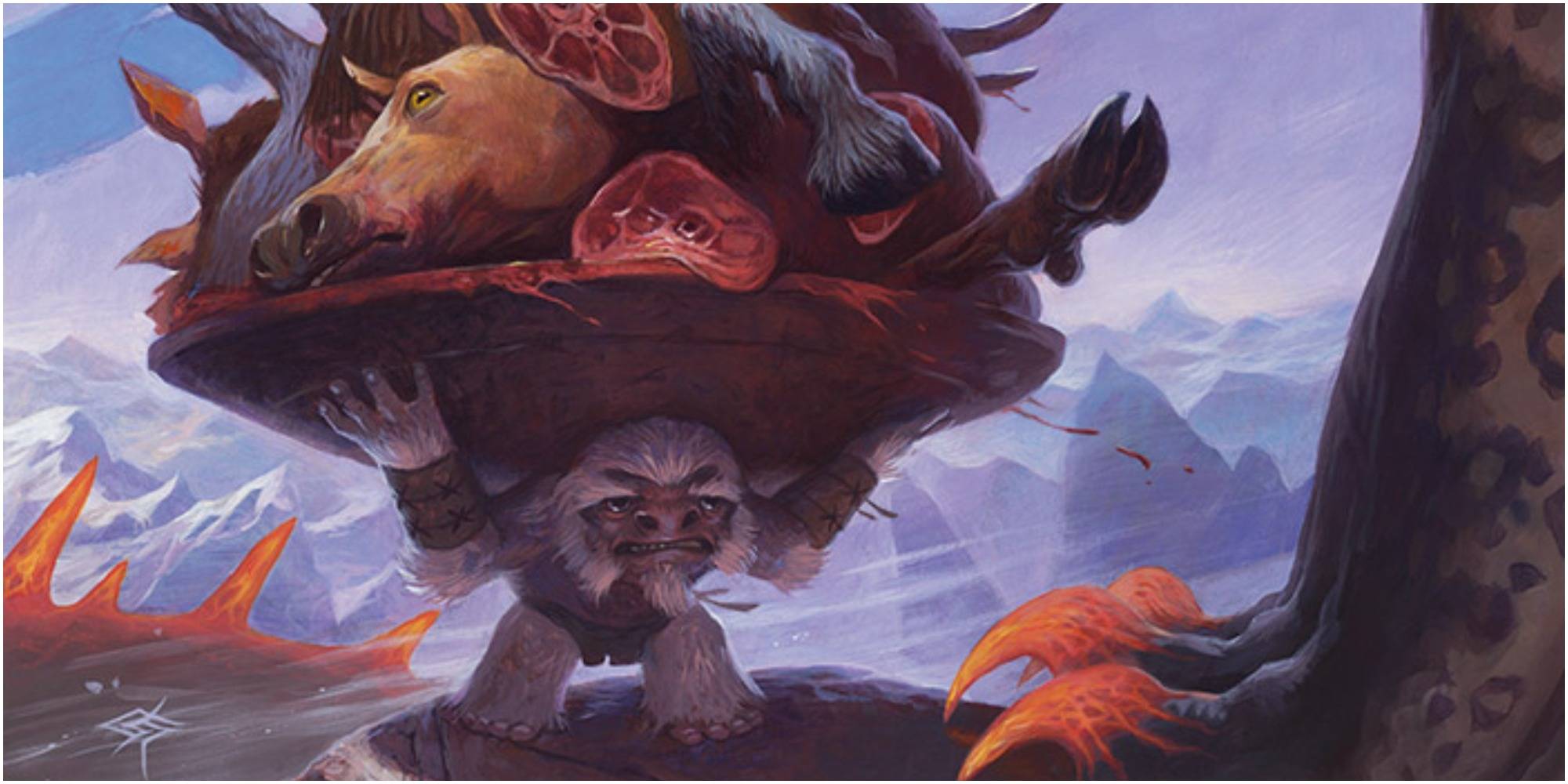 sirviente de señor dragón mtg goblin art