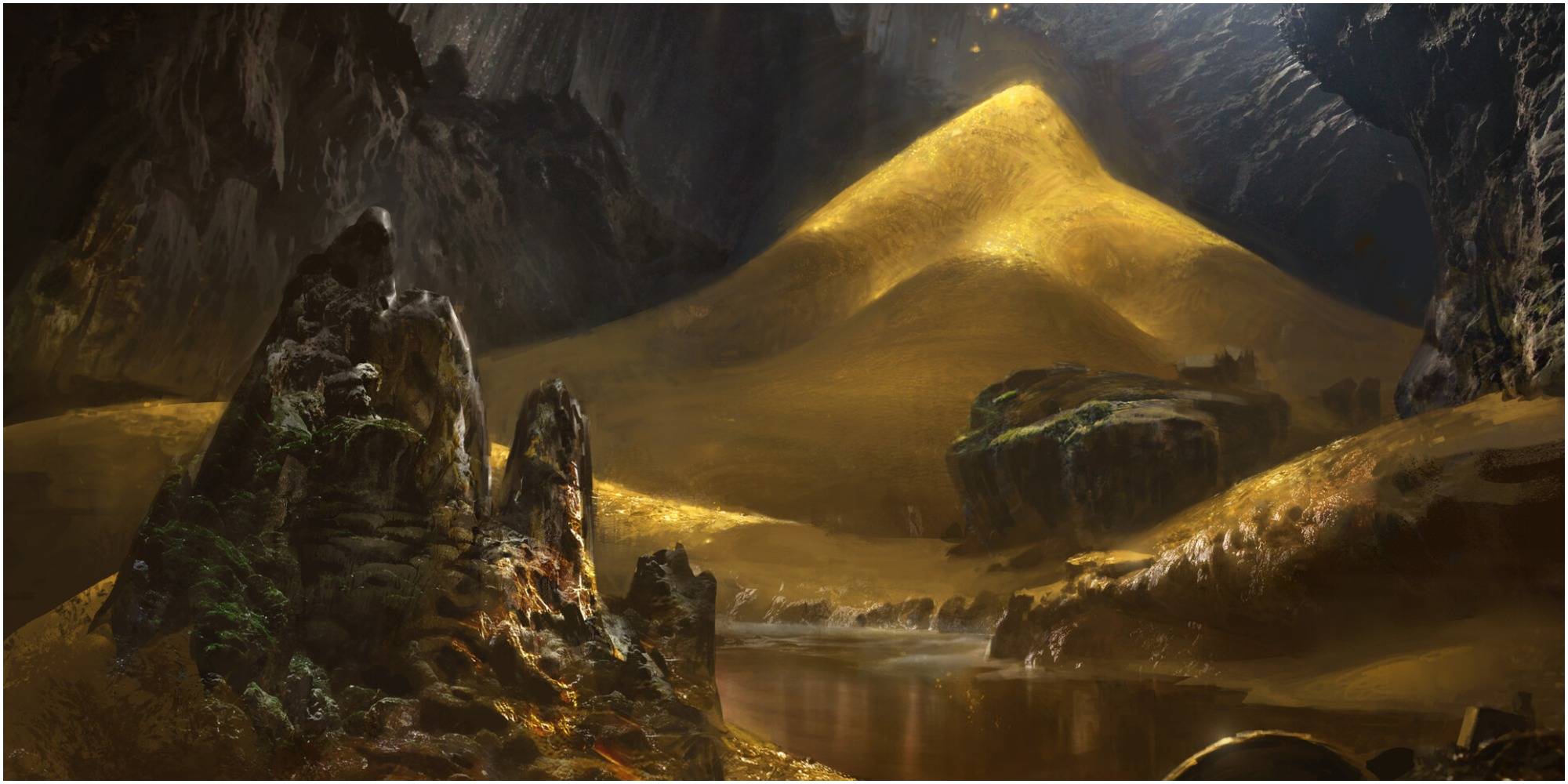 tesoro del dragón mtg arte del dragón