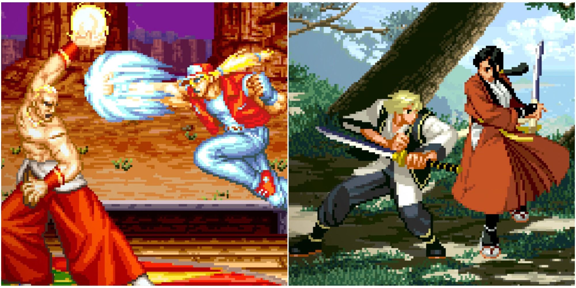 fatal fury and the last blade 2 retro fighting game feature