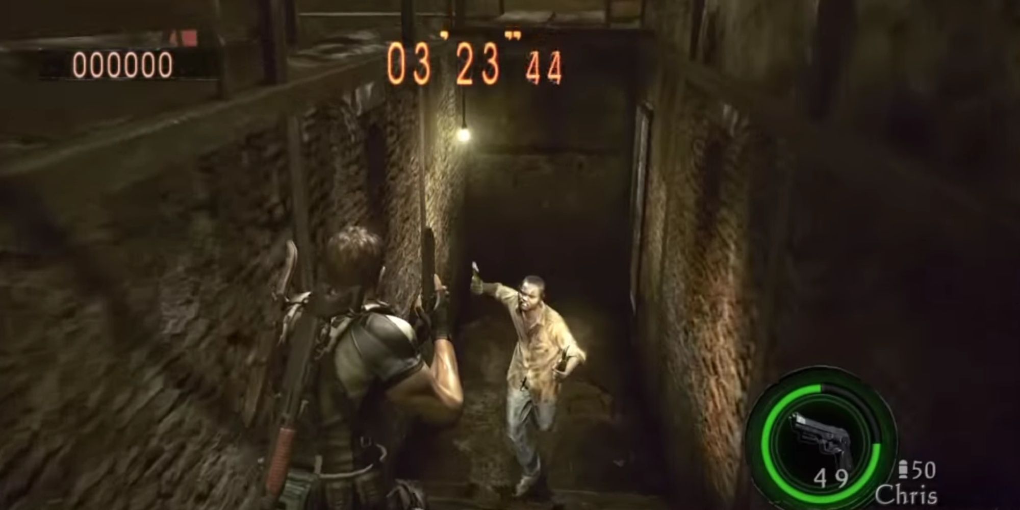 Resident Evil 5: Chris Playing Through Mercenaries Mode