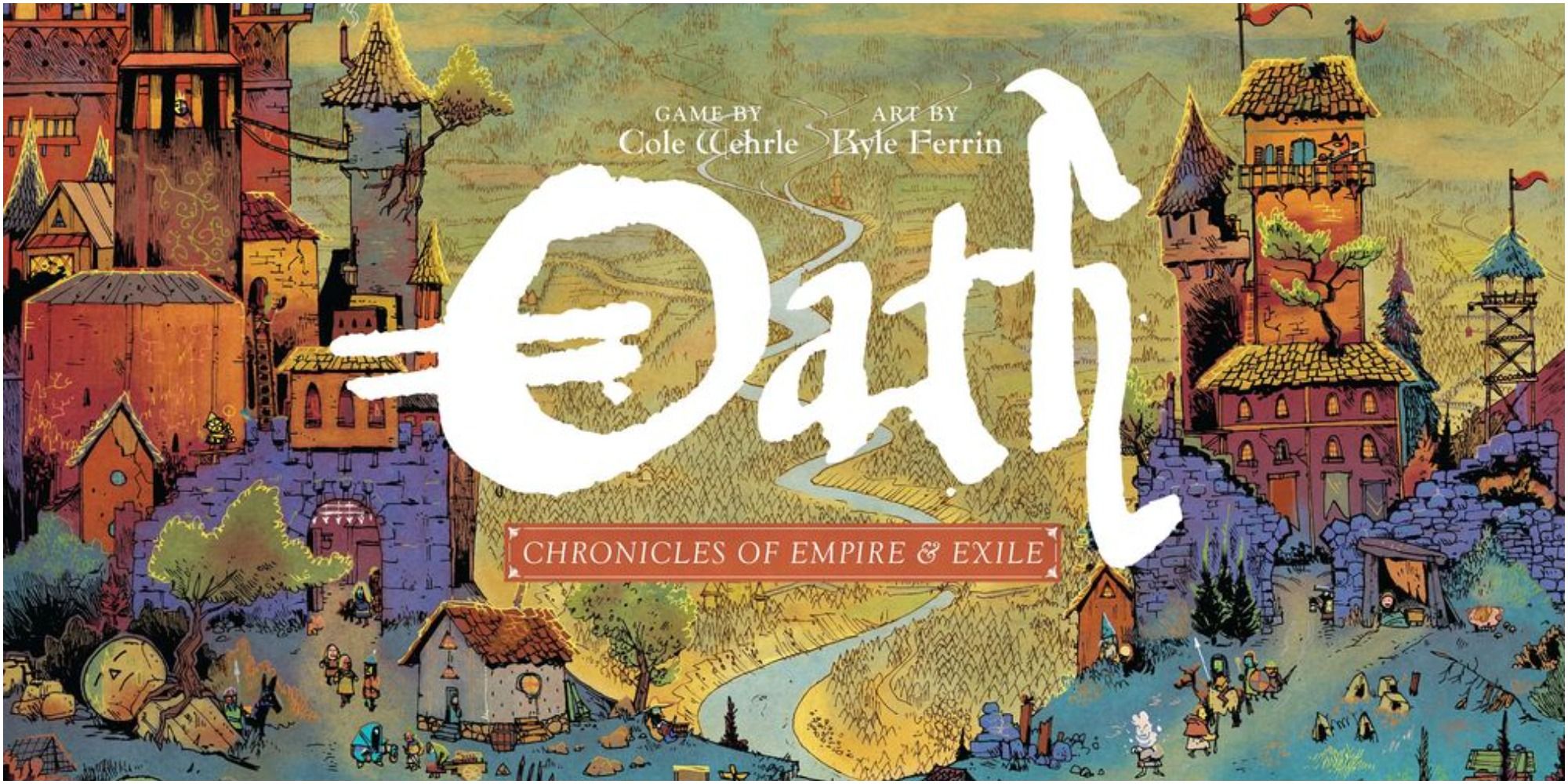 oath board game logo and cover