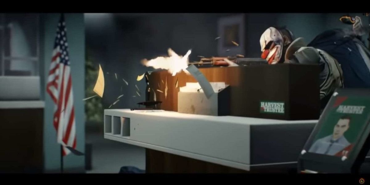 Payday 2 Firing From Behind Cover