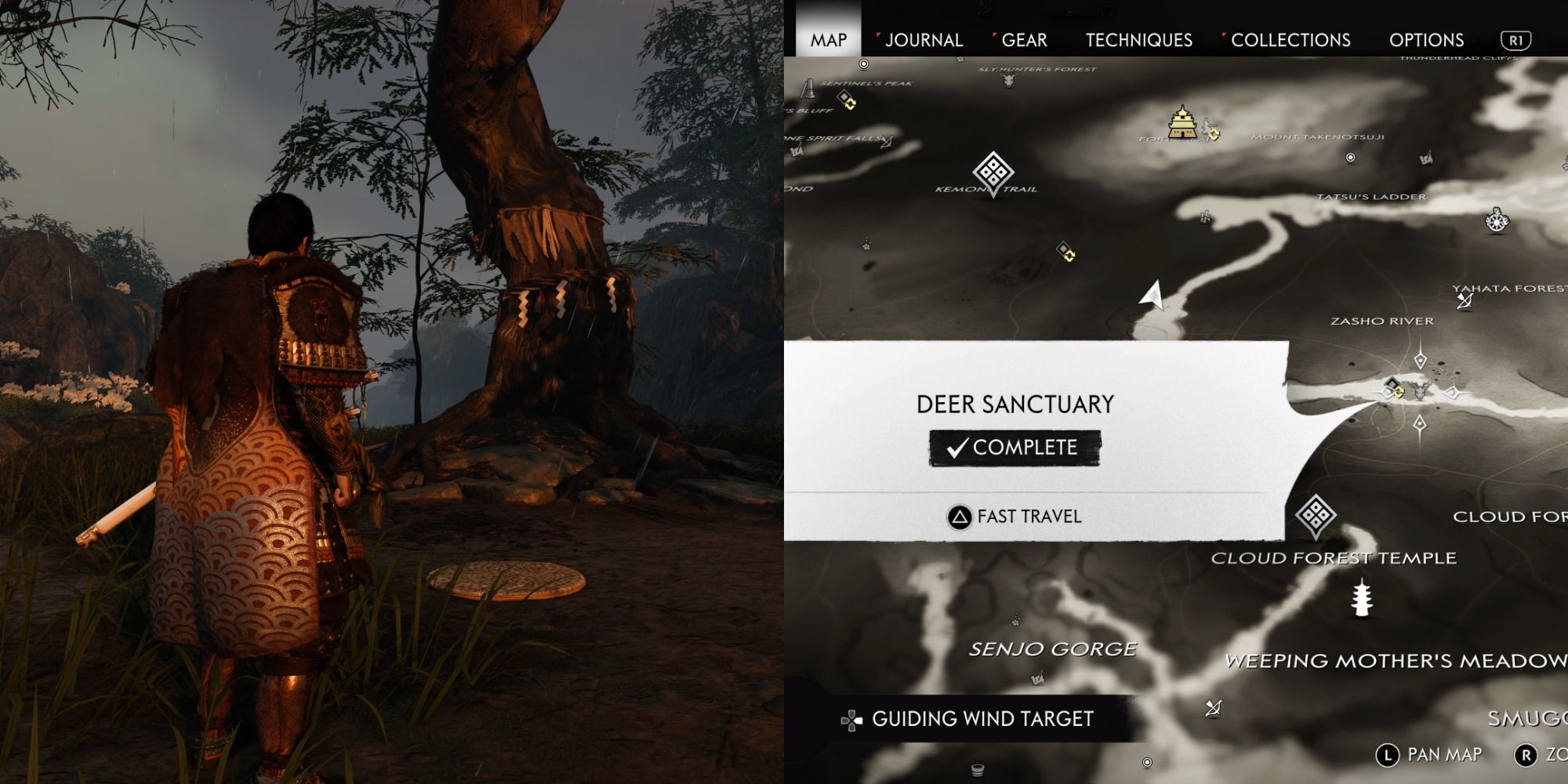 Ghost of Tsushima Director’s Cut  All Animal Sanctuary Locations