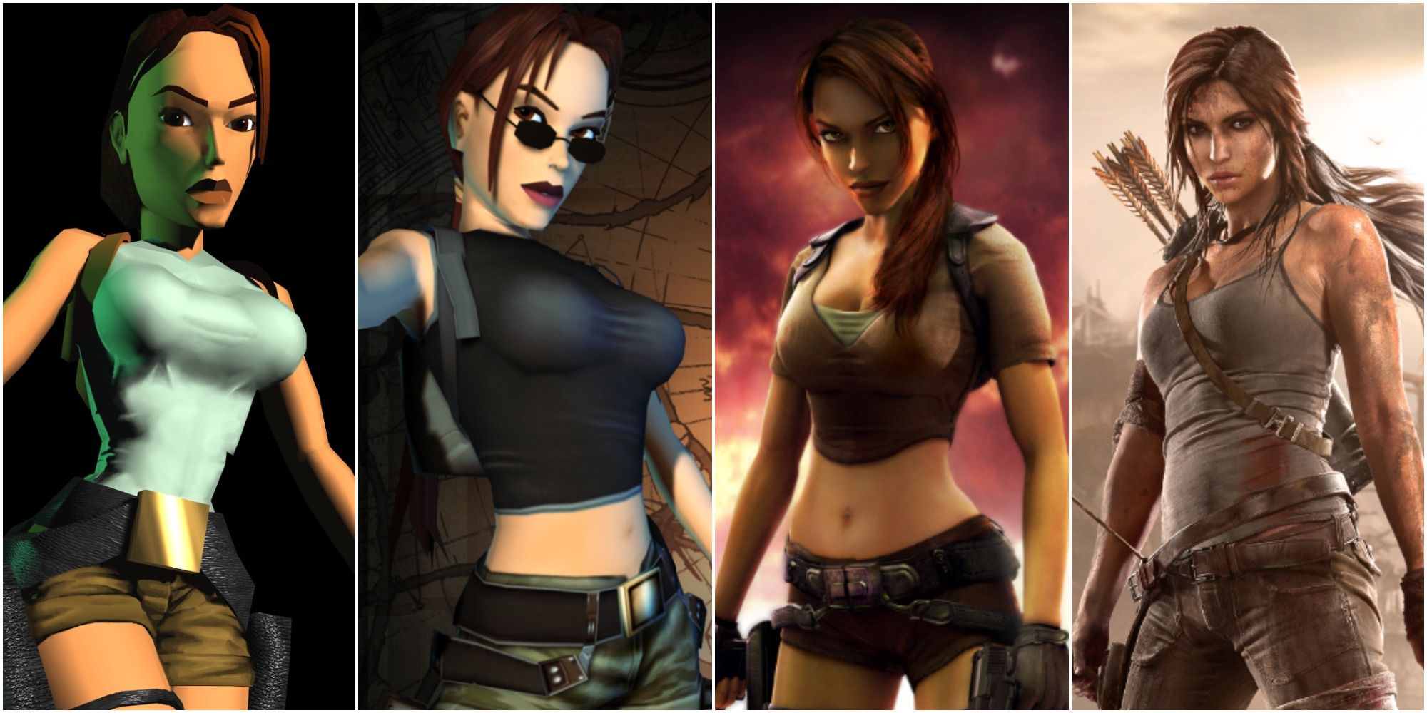 The Changing Faces Of Lara Croft in the Tomb Raider Series