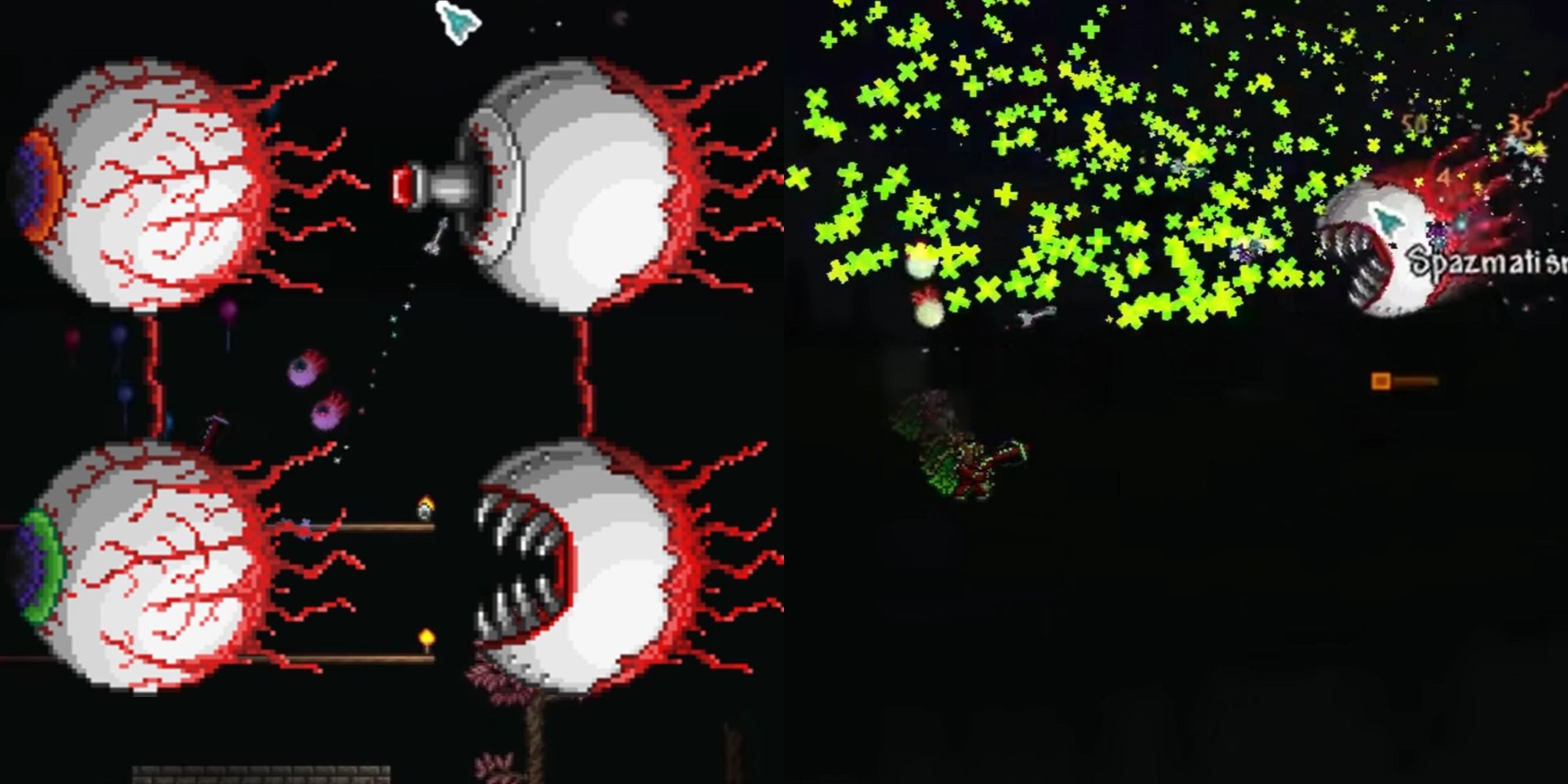 Reworked Wolfgang + Terraria's Terraprisma VS Reworked Twins Of
