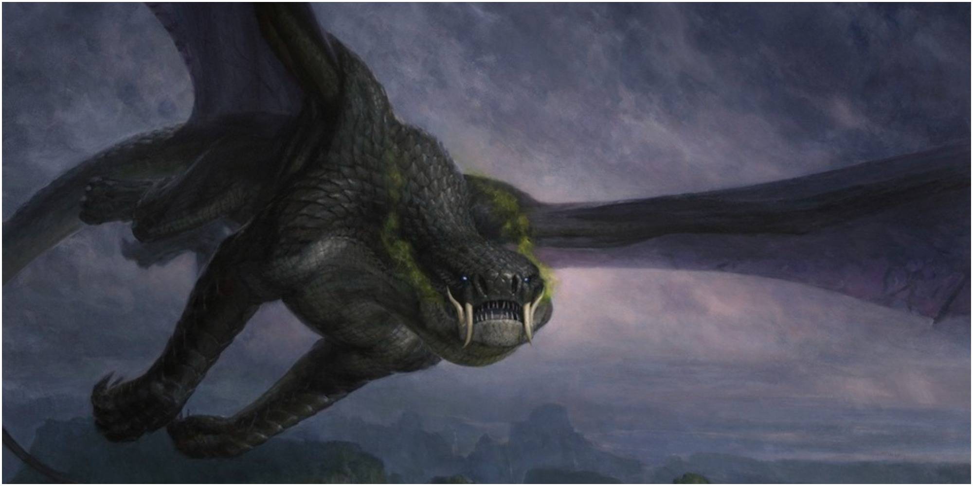 silumgar mtg dragon art