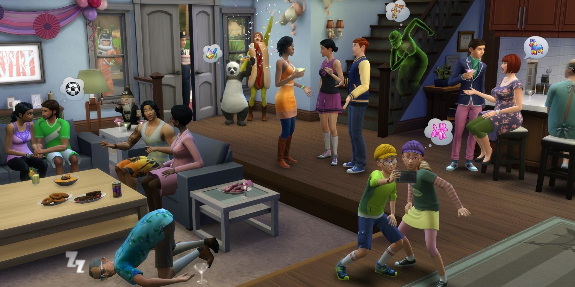 sims 4 crazy party