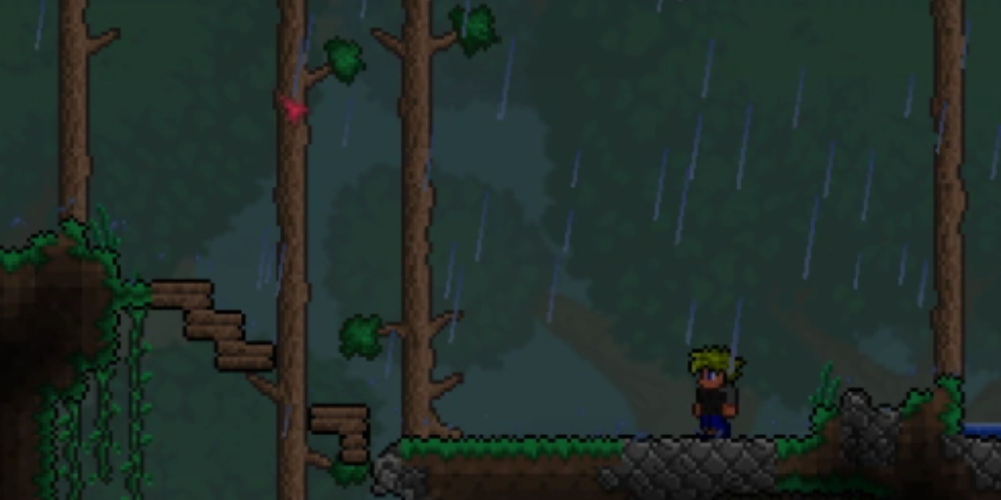 terraria_rain_in_forest_biome