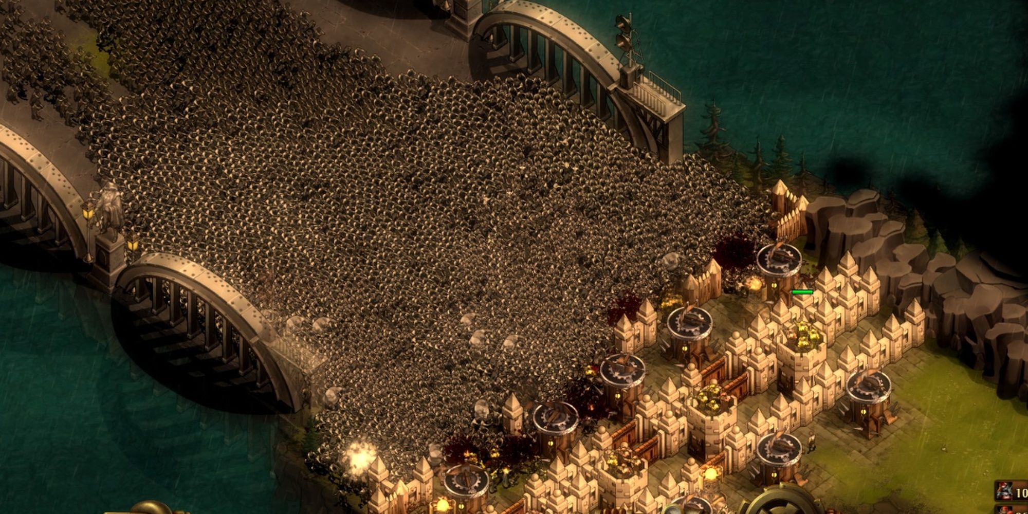 They Are Billions: Zombie Horde Attacking Player Defences