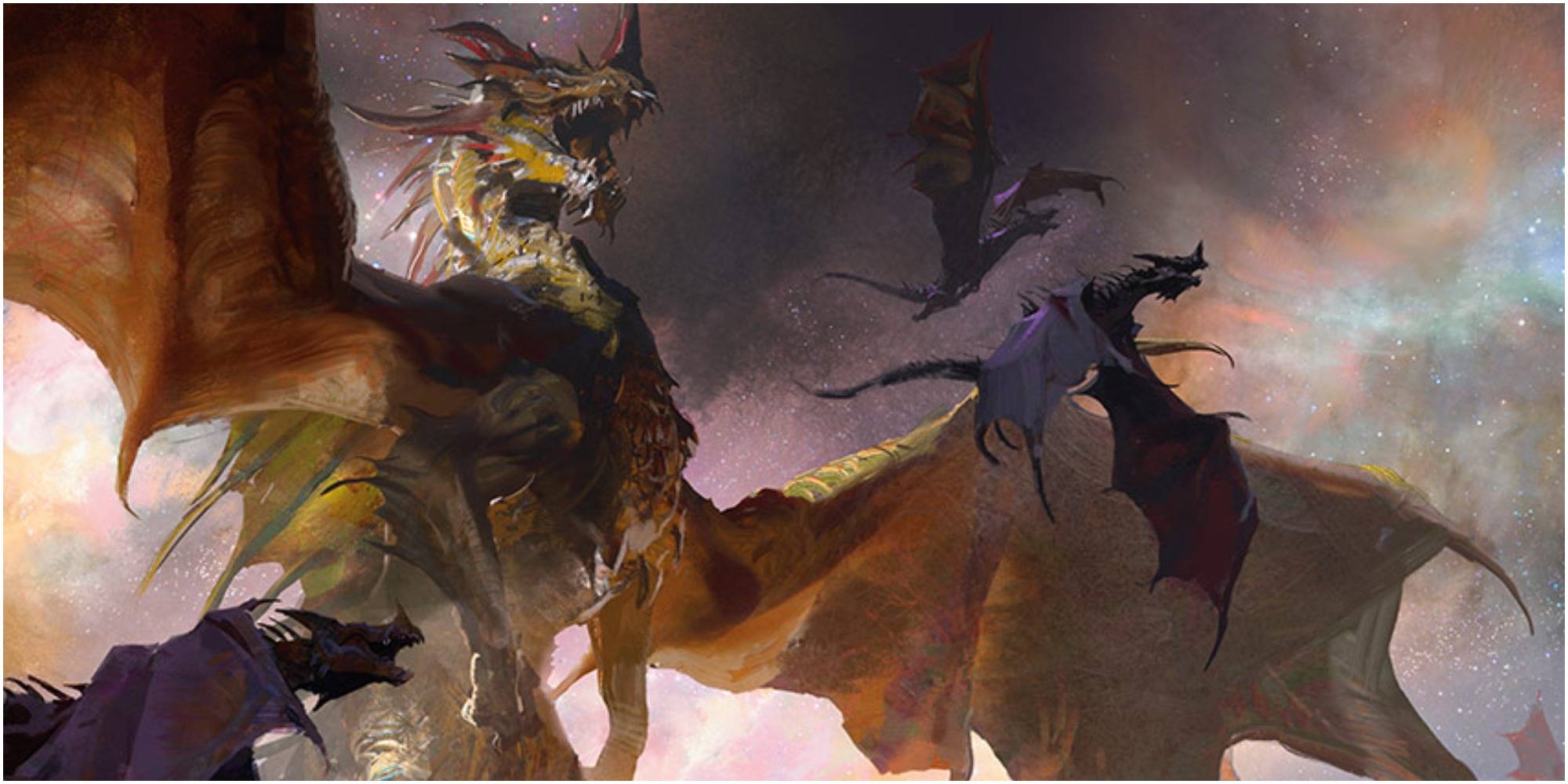 ur dragon mtg dragon art