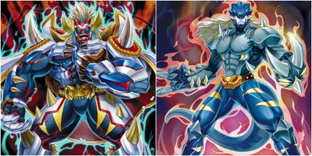 yugioh gouki destroy ogre and suprex artworks