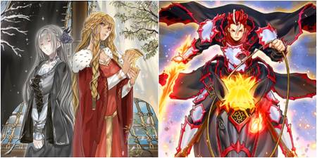 yugioh isolde and renaud artworks