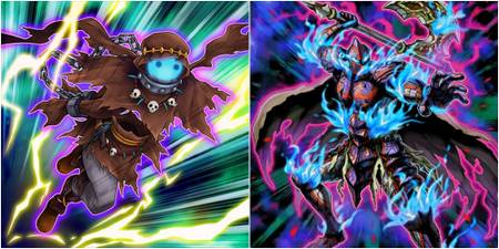 yugioh phantom knights boots and bardiche artworks