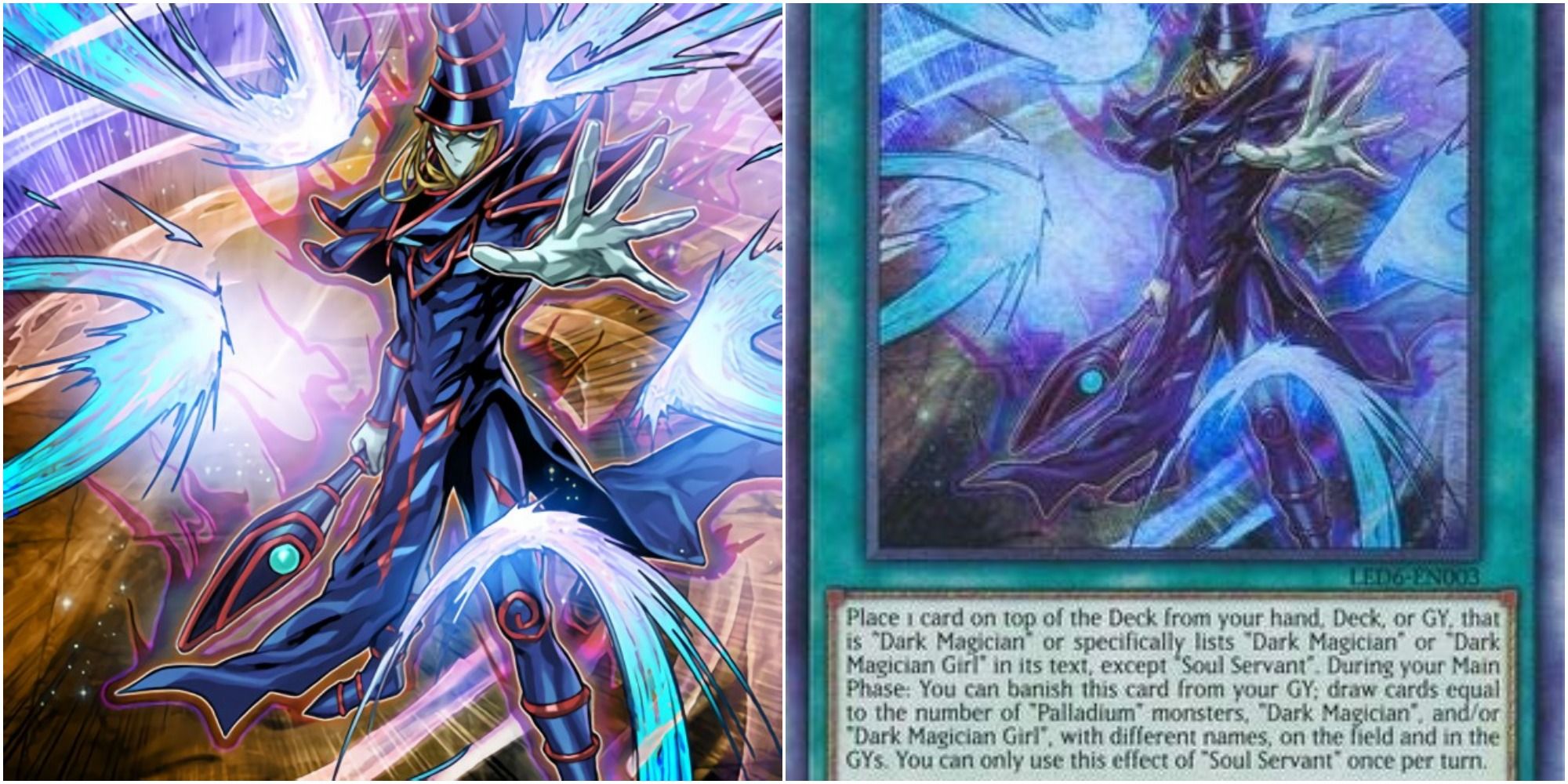 yugioh soul servant card art and text