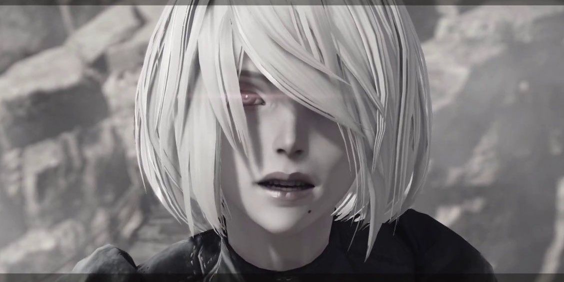 Nier Automata 2B infected 