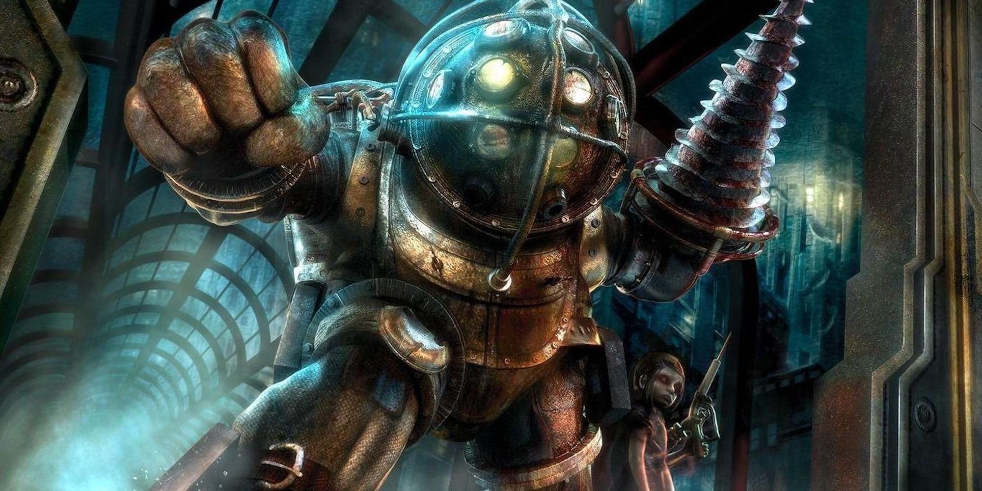 The big daddy from BioShock