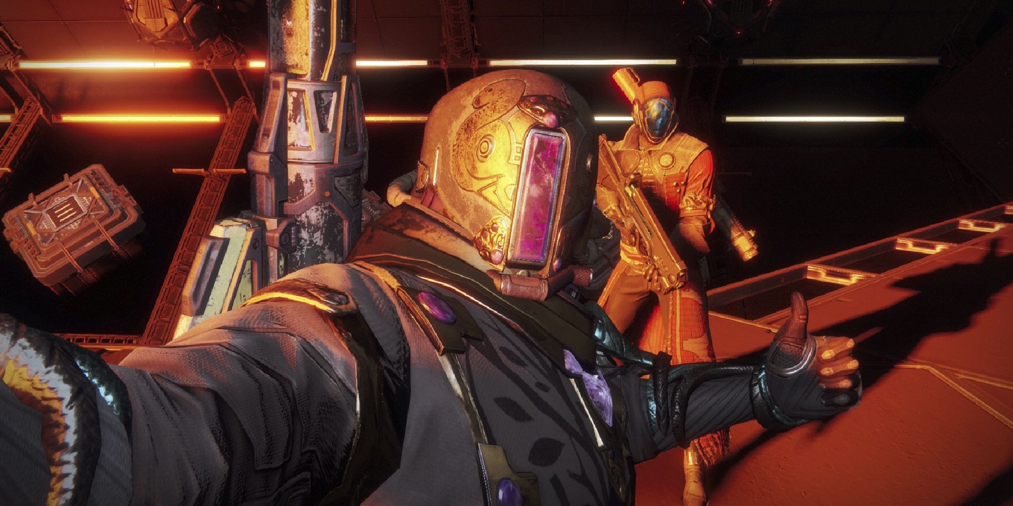 Destiny 2 Guardians Taking A Selfie