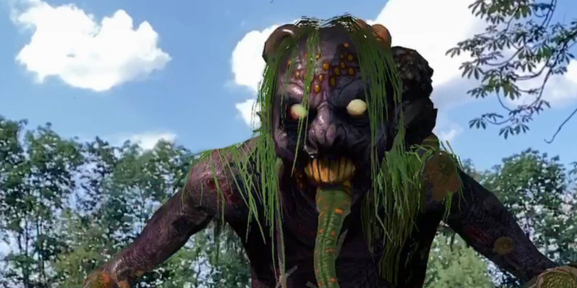 Close-Up Of A Swamp Monster