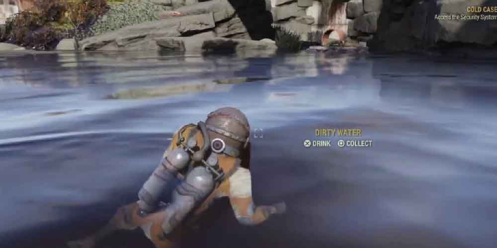 The Aquaboy/Aquagirl perk in Fallout 76 lets you explore underwater