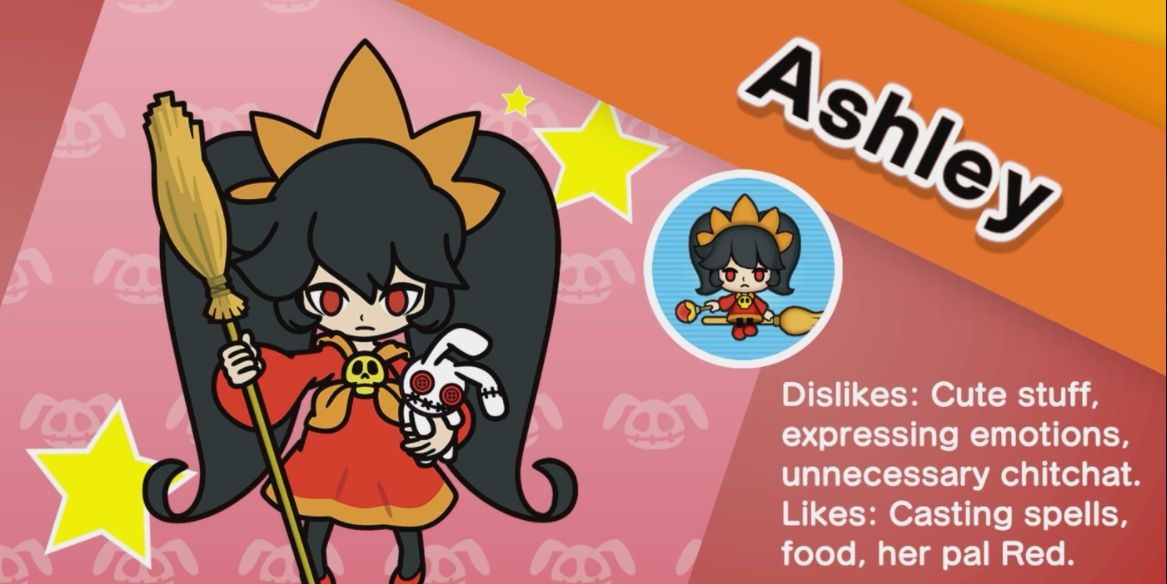 Ashley in WarioWare: Get It Together!