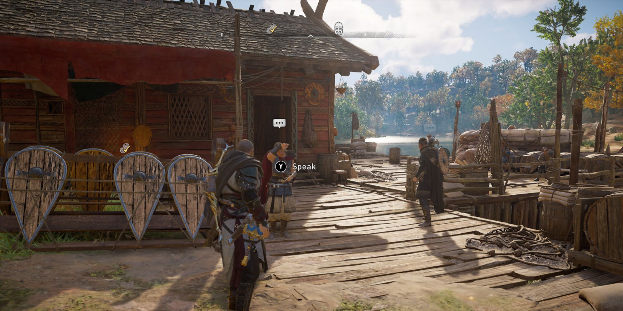 Assassin's Creed Valhalla Screenshot Of Person In Charge Of Crew