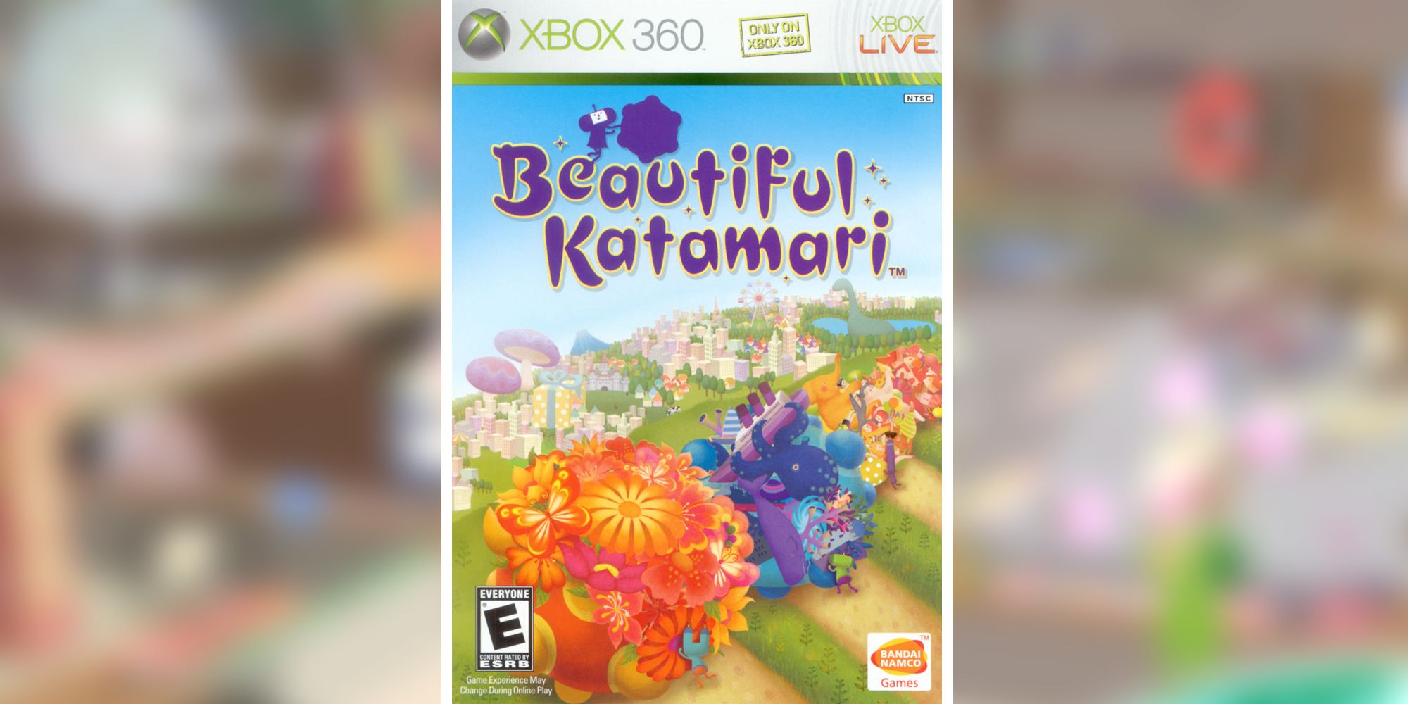 Beautiful Katamari Official Game Art Cover for the Xbox 360