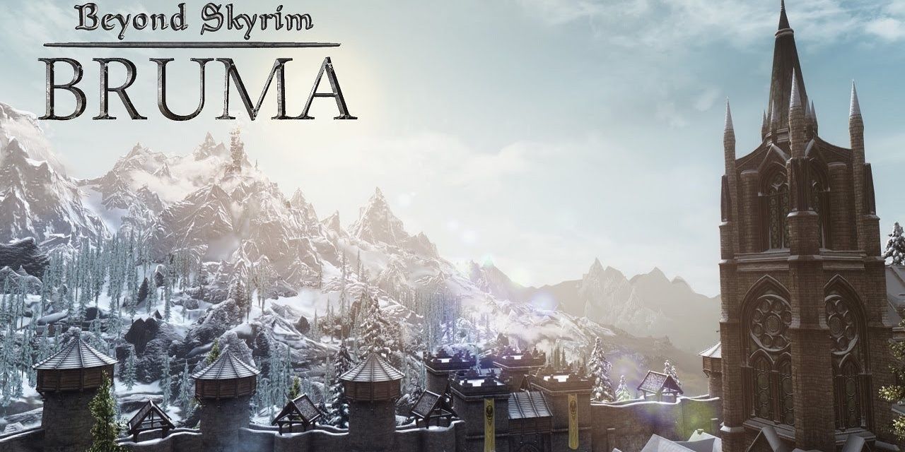 Skyrim: Overlook of Bruma redesigned with Skyrim Engine