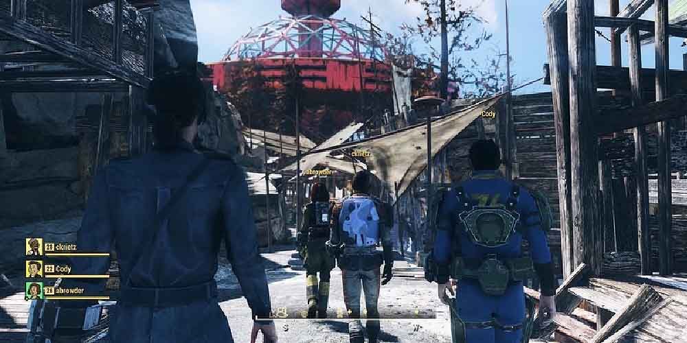 The Bodyguard perk is useful for teams in Fallout 76
