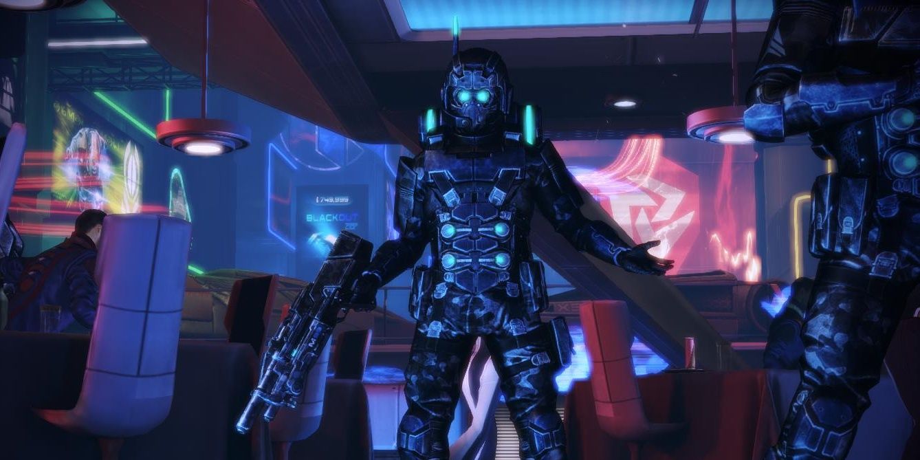 CAT6 mercs in Mass Effect 3's Citadel DLC