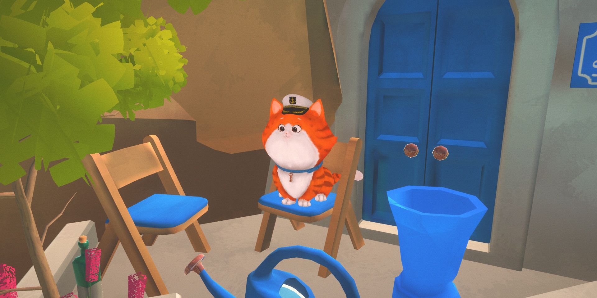 A cat in a sailor hat in Cats in Time