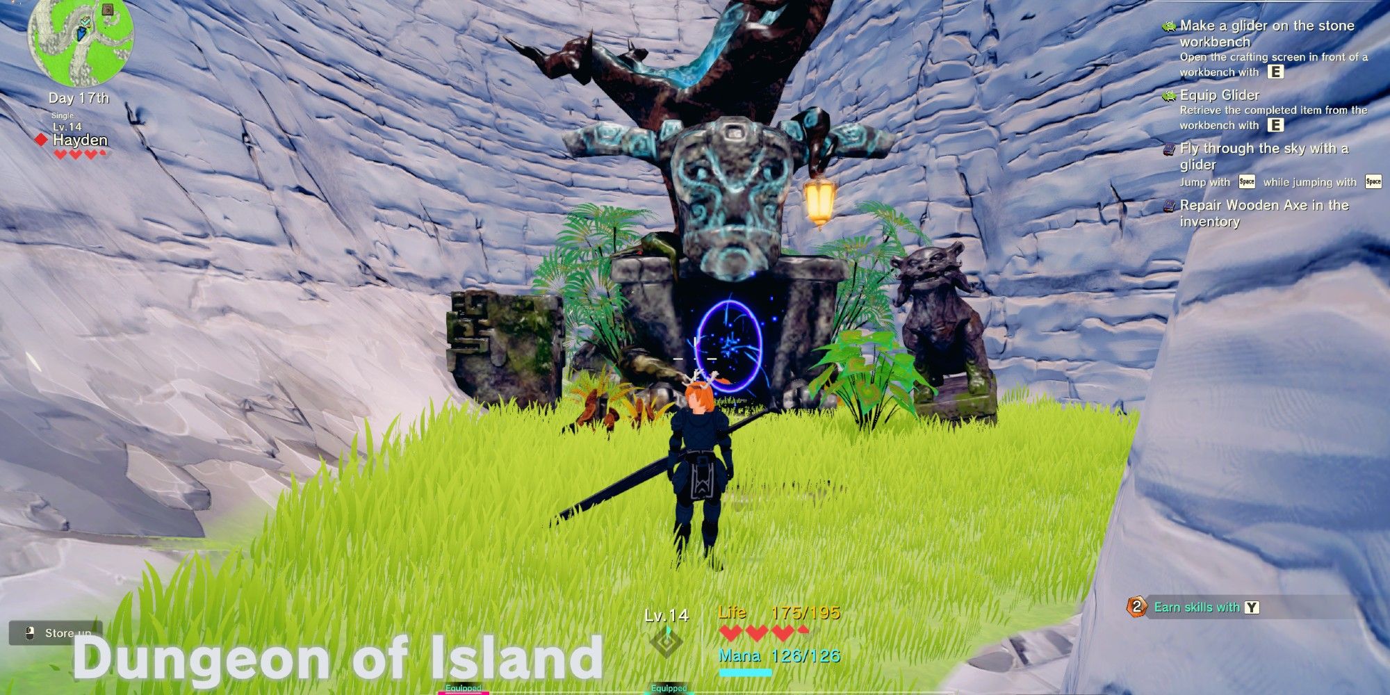 Craftopia Starting Island Dungeon