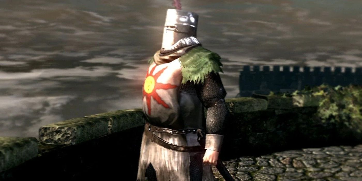 Solaire watching at the sun.