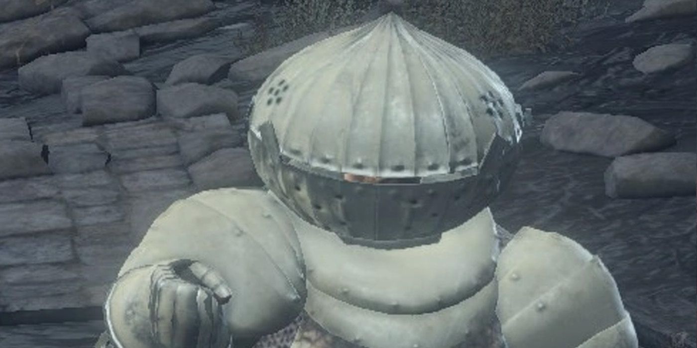 Siegward of Catarina offering you his hand.